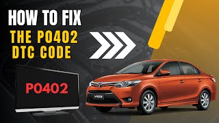 How to Fix P0402 Code StepbyStep EGR Valve Repair Guide [upl. by Enaid]