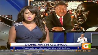 Wetangula says he has cut ties with Odinga [upl. by Tchao]