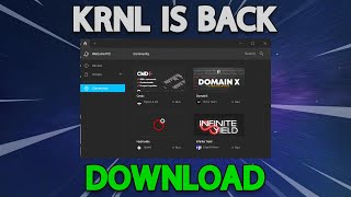 How to download and install KRNL UPDATED  Roblox Exploiting Guide [upl. by Annaiek]