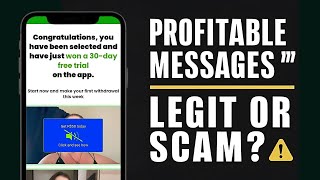 Is Profitablemessagescom Legit Or A Scam [upl. by Cuthbertson]