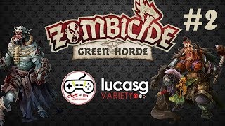 Zombicide Green Horde gameplay  Episode 2  The Necromancers Revenge [upl. by Asiel]