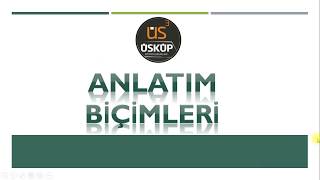 5 Sınıf Türkçe  Anlatım Biçimleri [upl. by Alli561]