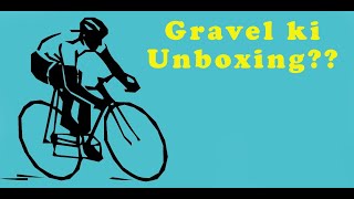 Triban RC 120 Gravel UNBOXING [upl. by Saixela668]