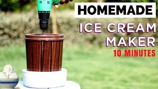 How To Make Ice Cream Machine at Home [upl. by Shore]