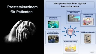 Prostatakarzinom für Patienten  Therapieoptionen beim high riskTumor  Prof Hilke Vorwerk [upl. by Limber]