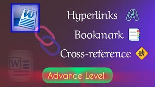 how to use hyperlink bookmark crossreference in ms word [upl. by Enileme]