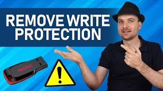 How to Remove Write Protection from a USB Drive [upl. by Preuss]