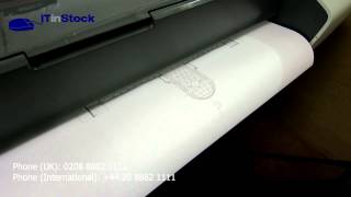 HP Designjet T790 44 Wide Large Format Thermal Inkjet ePrinter CR649A A0 amp Paper [upl. by Jara578]