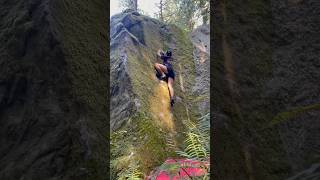 Squamish Bouldering  Amphitheatre Left V1 climbing bouldering rockclimbing bc britishcolumbia [upl. by Ji117]