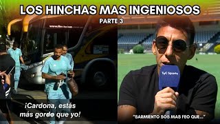 MEJORES GRITOS DE HINCHAS ARGENTINOS  PARTE 3 ingeniosos y graciosos  MomentoHinchas 5 [upl. by Enineg]