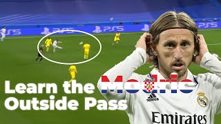 Learn to pass like Modric  Trivela Assist TUTORIAL [upl. by Aicileb]