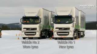 Nokian Truck Tyres Test Event 2012 Ivalo Lapland in English [upl. by Lil]