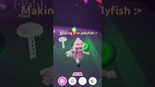 Making a nr jellyfish exotic pet jellyfish adoptme adoptmetrading roblox gaming cute happy [upl. by Eustace181]