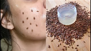 Do this 10 mins Every Morning amp look 18 years old Skin Tightening Face Mask Anti Aging Flaxseed Gel [upl. by Gninnahc]