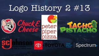 Logo History 2 13  Chuck E Cheese Peter Piper Tacho Pistacho S C Johnson Toyota amp TWC [upl. by Crompton]