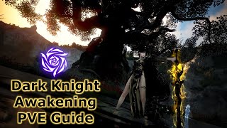 Black Desert Online  Dark Knight Awakening PVE Guide [upl. by Okiram]