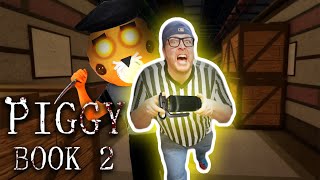 FIRST TIME Playing ROBLOX PIGGY BOOK 2 CHAPTER 3 The REFINERY [upl. by Dwinnell]