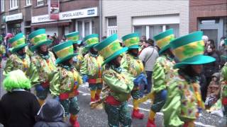 carnaval Halle 2012  carnavalstoet zondag 33 minuten samenvatting [upl. by Modnar]