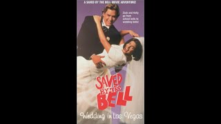 Opening To Saved By The Bell Wedding In Las Vegas 1998 VHS [upl. by Marylin884]