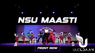 NSU Maasti  Front Row  UIUC Udaan 2024  ASHWINXSURESH Productions [upl. by Ydrah]