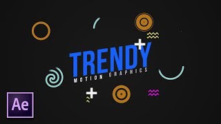 4 Trendy Motion Graphics Techniques in After Effects [upl. by Didier]