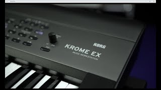 KORG KROME EX  Synth Workstation  All playing no talking  Official video [upl. by Truk]