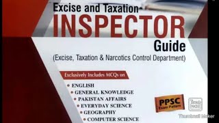 Excise and Taxation Inspector Guide  PPSC excise and Taxation Inspector book  Download pdf file [upl. by Abell]