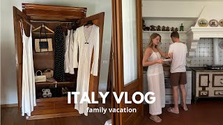 Italy vlog⎢family vacation Italian countryside home cooking summer days [upl. by Ayhtak]