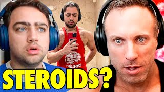 Mizkif Responds to Steroids Use Accusations [upl. by Norrahc]