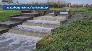 Wat een water 🌊  Hoogwater in Delfland na hevige regenval [upl. by Leora]