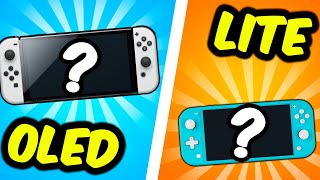 Nintendo Switch OLED vs LITE🔥 [upl. by Cart]