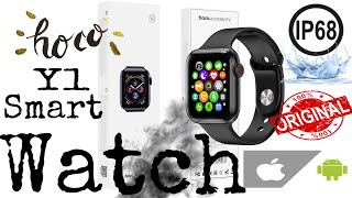 The Best Budget Smartwatch Hoco Y1 Unboxing and Review hoco [upl. by Lerat297]