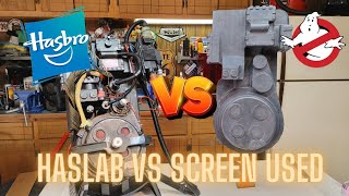 Haslab Proton Pack VS Original Screen Used Proton Pack Shell  My Review and Thoughts [upl. by Aitercal]