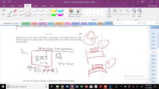 Lecture 9 Quarter and Half Wheatstone Bridge Configuration Under Bending Strain [upl. by Garmaise]