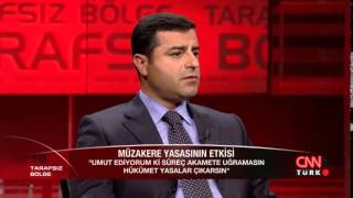 Selahattin Demirtaş Ahmet Hakanın sorularını yanıtladı Tarafsız Bölge  18062014 [upl. by Felicia]