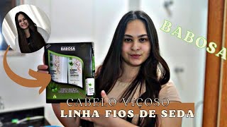 VALE A PENA TESTANDO O KIT TRISKLE LINHA FIOS DE PORCELANAS BABOSA [upl. by Carilyn]