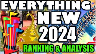 Everything NEW at Six Flags for 2024 – Ranked From Worst to Best [upl. by Eineg578]