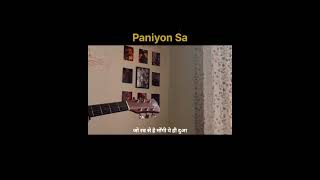 Paniyon Sa song ✨ cover byBishtmusic01 explore shorts paniyonsa coversong guitar [upl. by Milan]