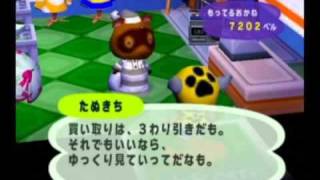 Japanese Animal Crossing  Tom Nooks Store After Closing Time [upl. by Namlaz]