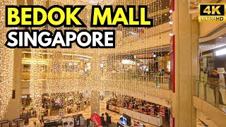 Singapore Bedok Mall  Walking Tour Singapore Walking Tours 4K [upl. by Lyram387]