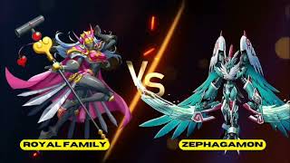 EX7Halloween Turning the table Royal Family VS Zephagamon [upl. by Alyhs265]