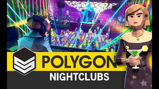 POLYGON Nightclubs  Trailer 3D Low Poly Art for Games by SyntyStudios [upl. by Areivax]