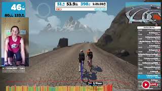 Zwift  zFondo Series 2022  Bambino Fondo Ride not race [upl. by Atews]