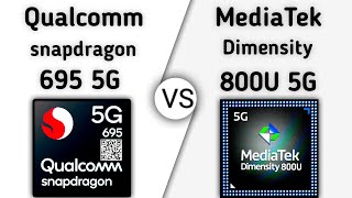 Snapdragon 695 vs Dimensity 800U – whats better for New Generation TechToBD [upl. by Godrich822]