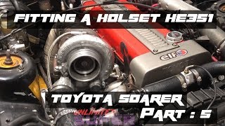 Holset single turbo HE351  1JZ Toyota Soarer  Part 5  Unlimited Super [upl. by Oinotnaocram]