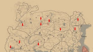 red dead redemption 2 geology for beginners all rock carving locations [upl. by Catlee958]