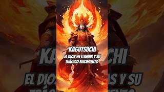 Kagutsuchi 🔥 El Dios En Llamas Y Su Trágico Nacimiento 🔥 Mitología Japonesa shorts izanagi [upl. by Sinnelg972]