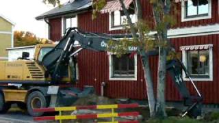 Volvo EW180B med Rototilt [upl. by Elfrida]