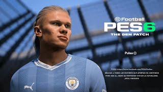 PES 6 Actualización 202324  Liga Argentina  The Den Patch 202324 [upl. by Ynattyrb]