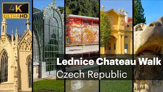 Lednice Chateau Walk  Czech Republic October 23 2023 4K [upl. by Jessee]